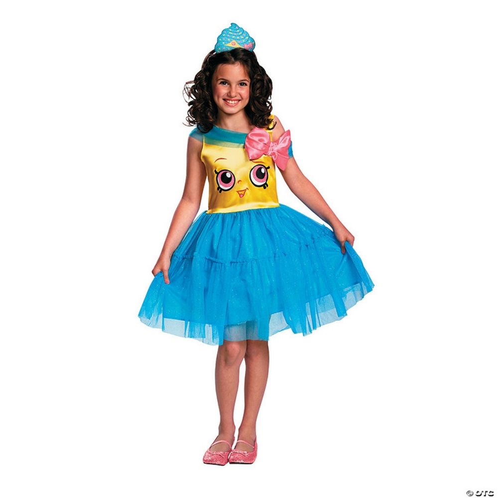 Shopkins Cupcake Queen Girls Costume M 7-8